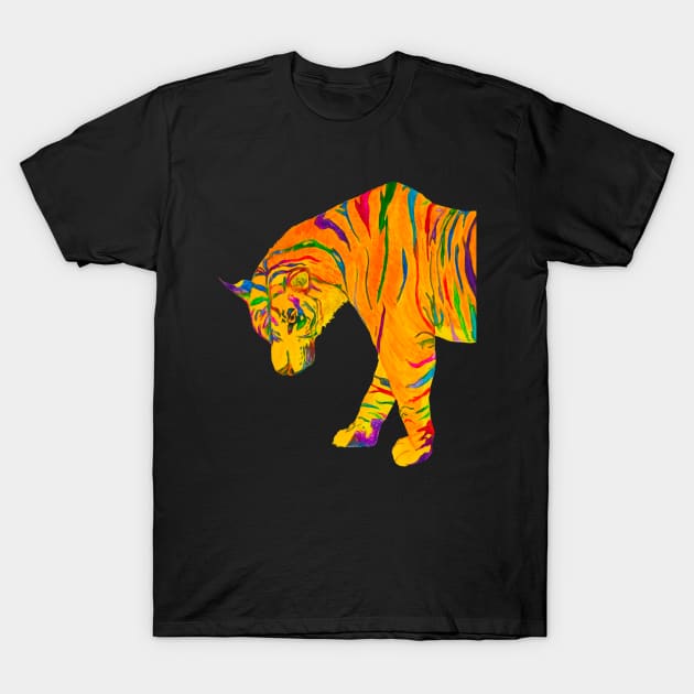 Contemplative Tiger T-Shirt by Megan's Things